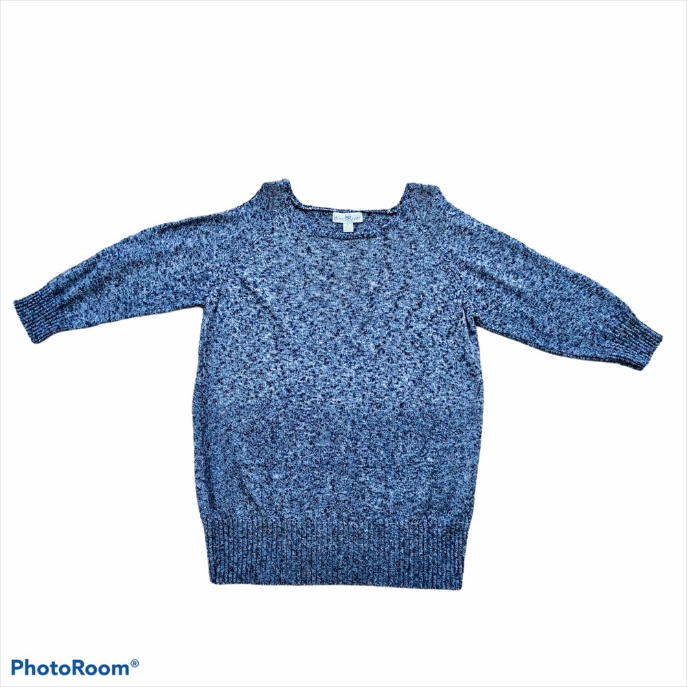 Windi River Cold Shoulder Sweater Size Large